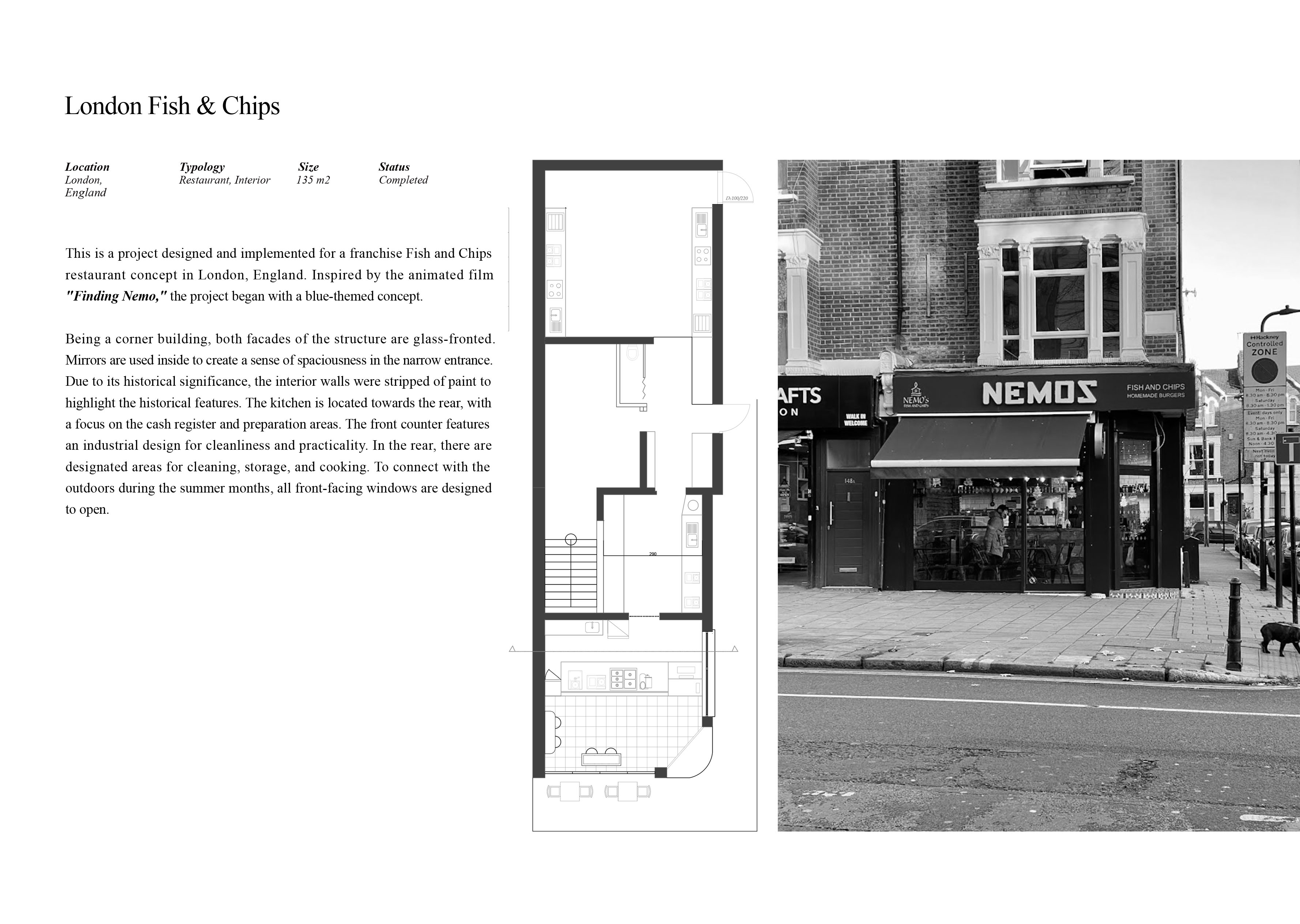 Block Arte | London Nemo Fish&Chips